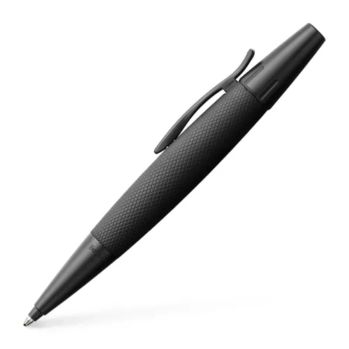 FABER-CASTELL STYLO-BILLE E-MOTION PURE BLACK