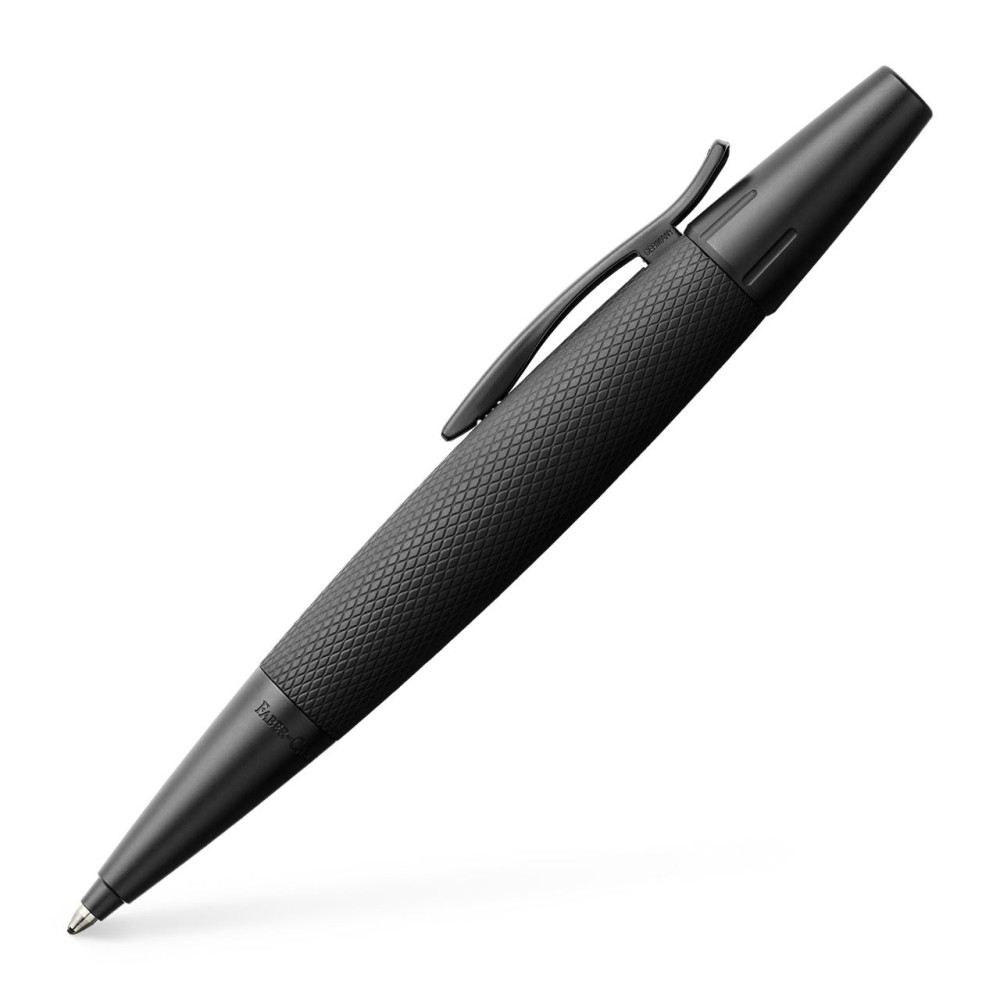 FABER-CASTELL STYLO-BILLE E-MOTION PURE BLACK