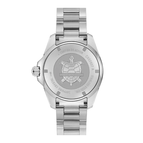 MONTRE CERTINA DS ACTION DIVER 43MM POWERMATIC 80 CADRAN NOIR BRACELET MÉTAL
