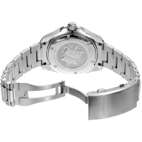 MONTRE CERTINA DS ACTION DIVER 43MM POWERMATIC 80 CADRAN BLEU BRACELET MÉTAL