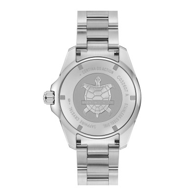 MONTRE CERTINA DS ACTION DIVER 43MM POWERMATIC 80 CADRAN BLEU BRACELET MÉTAL