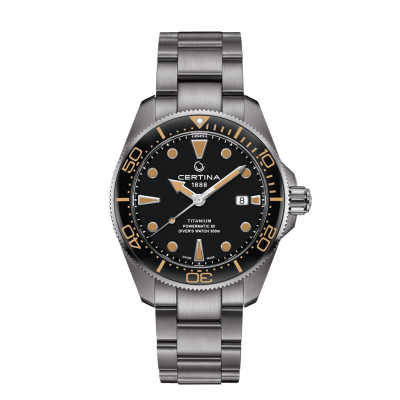 MONTRE CERTINA DS ACTION DIVER 43MM POWERMATIC 80 CADRAN BLEU BRACELET MÉTAL
