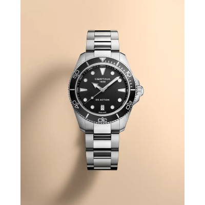 MONTRE CERTINA DS ACTION 40MM CADRAN NOIR