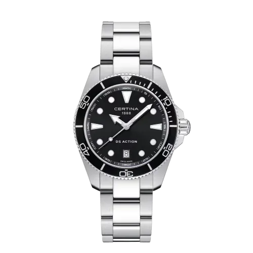 MONTRE CERTINA DS ACTION 40MM CADRAN NOIR