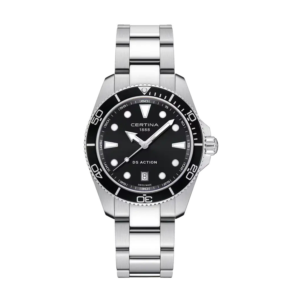 MONTRE CERTINA DS ACTION 40MM CADRAN NOIR