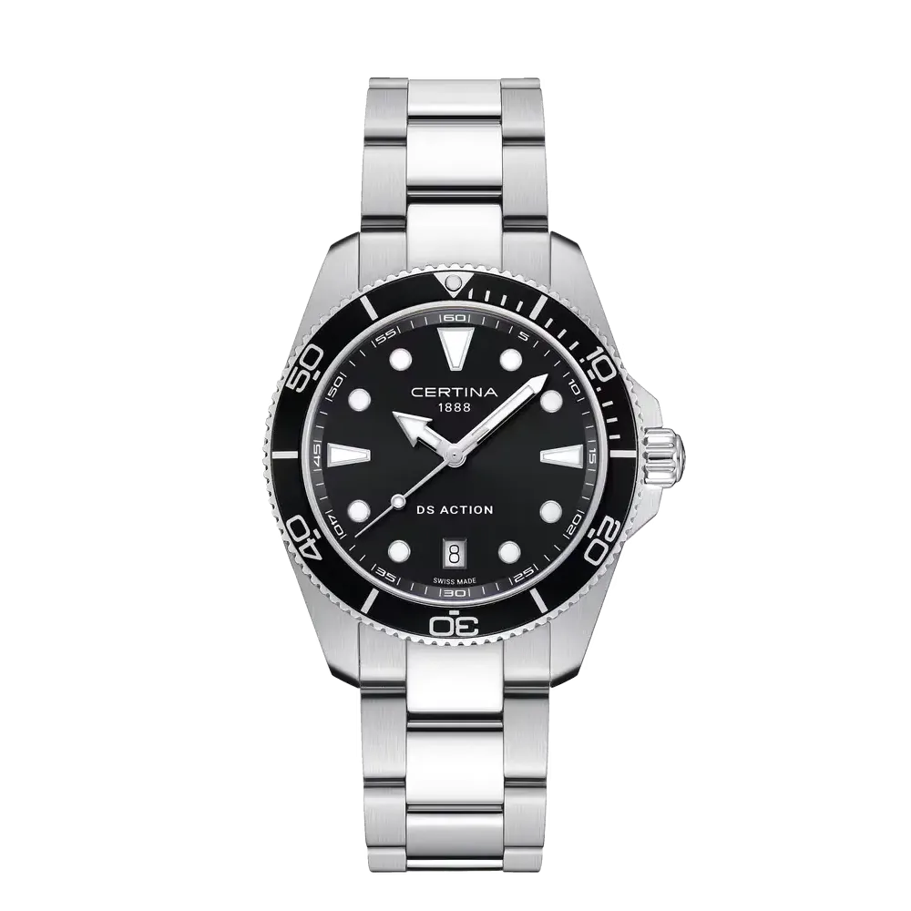 MONTRE CERTINA DS ACTION 40MM CADRAN NOIR