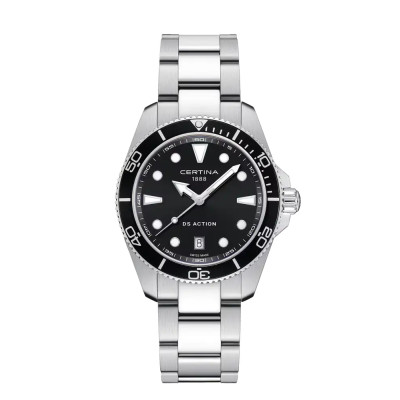 MONTRE CERTINA DS ACTION 40MM CADRAN NOIR
