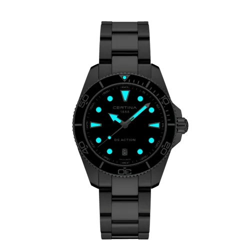MONTRE CERTINA DS ACTION 40MM CADRAN VERT