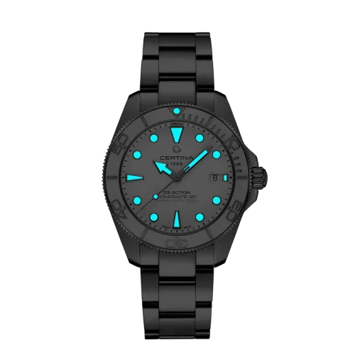 MONTRE CERTINA DS ACTION DIVER 40.5MM POWERMATIC 80 CADRAN BLANC