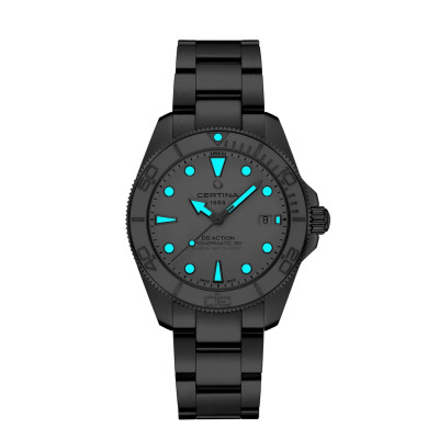 MONTRE CERTINA DS ACTION DIVER 40.5MM POWERMATIC 80 CADRAN BLANC