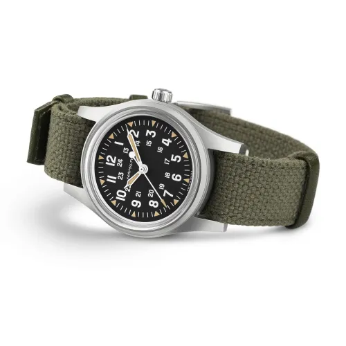 Photo montrant l’intégralité de la Montre Hamilton Khaki Field Mechanical 36 mm