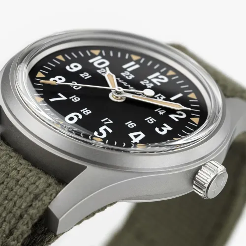 Photo montrant l’intégralité de la Montre Hamilton Khaki Field Mechanical 36 mm