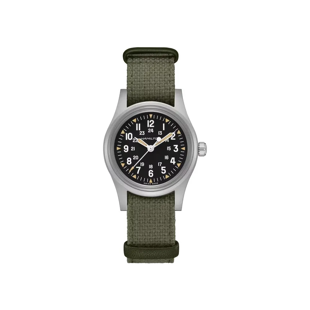 Photo montrant l’intégralité de la Montre Hamilton Khaki Field Mechanical 36 mm