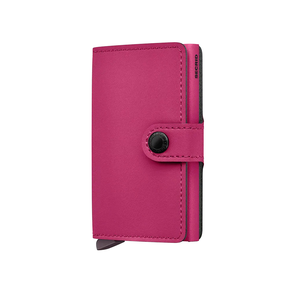 Photo intégrale montrant l’intégralité de l’accessoire SECRID Miniwallet Yard Fuchsia