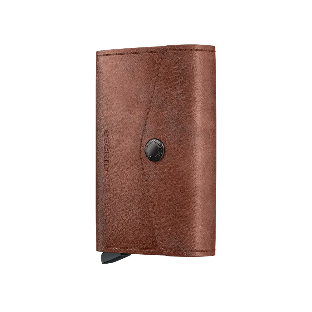 SECRID ENVELOPPE WALLET VINTAGE COGNAC