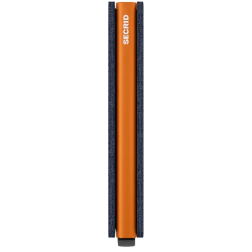 SECRID SLIMWALLET MATTE NIGHTBLUE & ORANGE