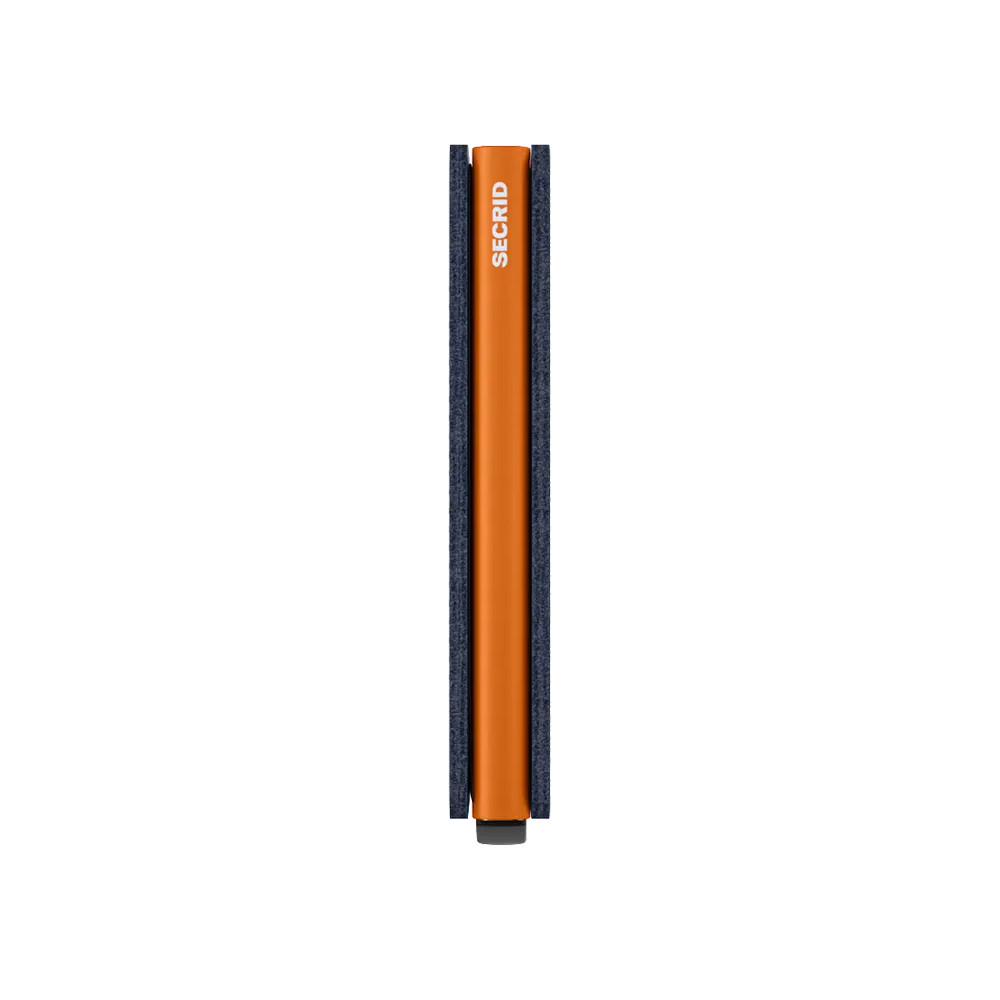 SECRID SLIMWALLET MATTE NIGHTBLUE & ORANGE