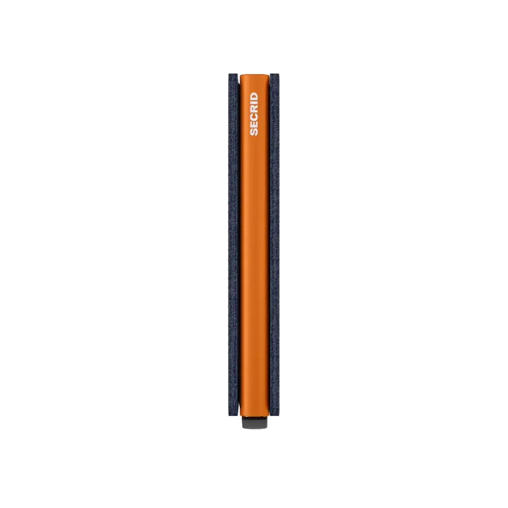 SECRID SLIMWALLET MATTE NIGHTBLUE & ORANGE