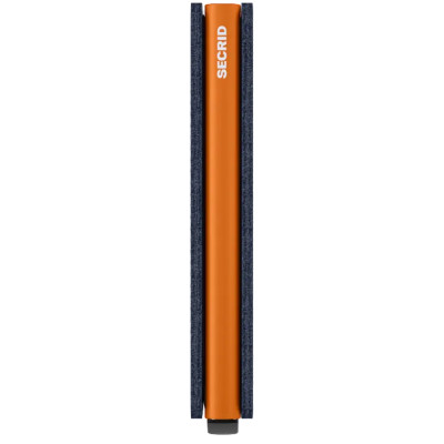 SECRID SLIMWALLET MATTE NIGHTBLUE & ORANGE