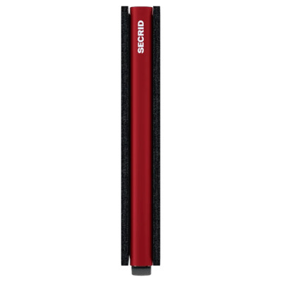 SECRID SLIMWALLET MATTE BLACK & RED
