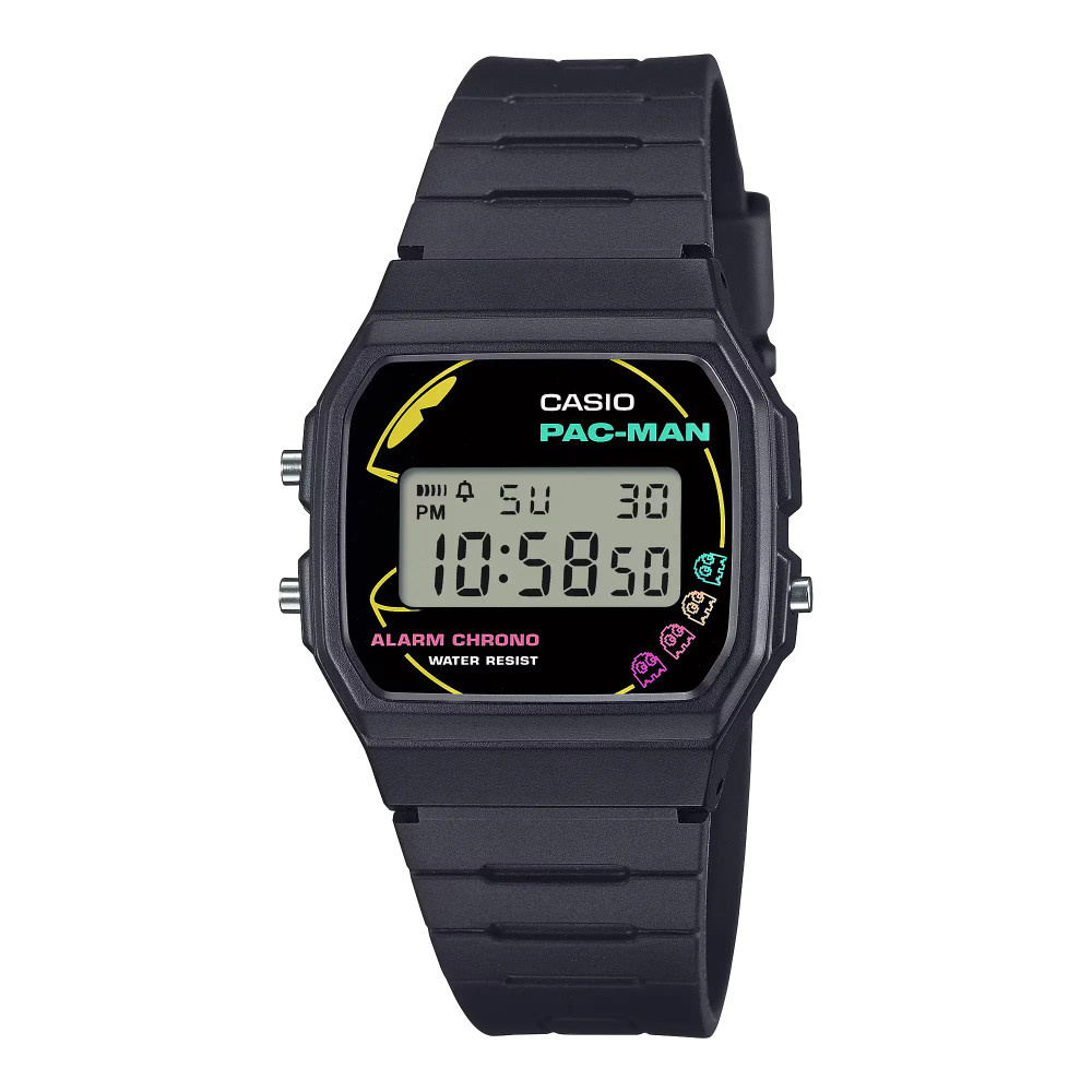 MONTRE CASIO F‑91WPC‑1A PAC‑MAN