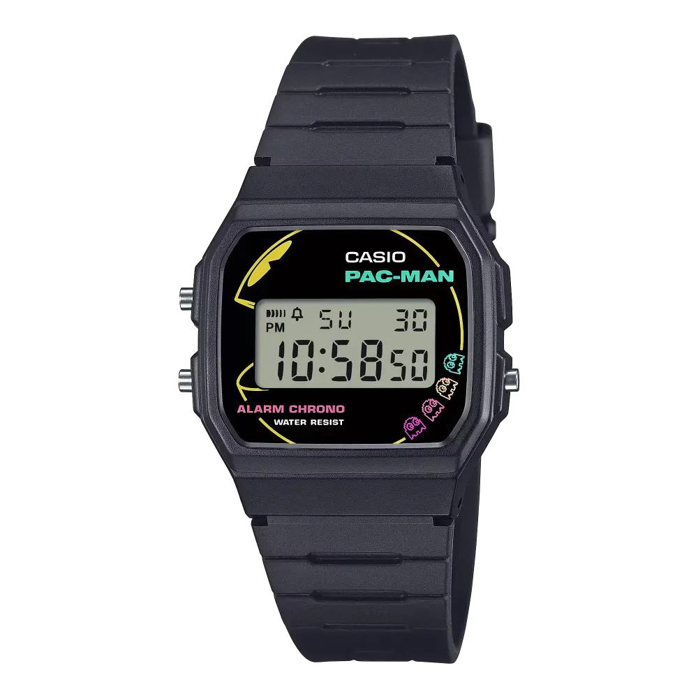 MONTRE CASIO F‑91WPC‑1A PAC‑MAN