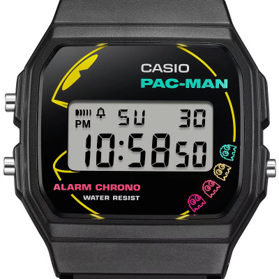 MONTRE CASIO F‑91WPC‑1A PAC‑MAN