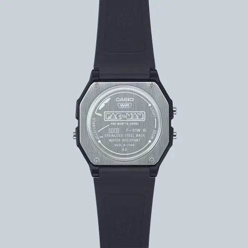 MONTRE CASIO F‑91WPC‑1A PAC‑MAN