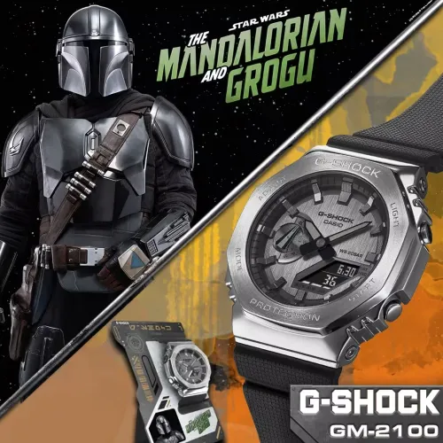 MONTRE G-SHOCK GA-2100MNG-7AER STAR WARS™ THE MANDALORIAN