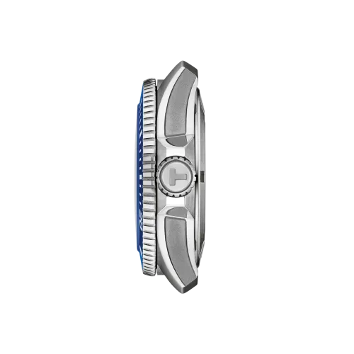 MONTRE TISSOT SEASTAR 2000 44 MM CADRAN DÉGRADÉ BLEU BRACELET CAOUTCHOUC BLEU