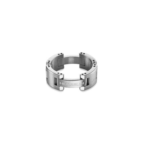 HERBELIN BAGUE CAP CAMARAT ACIER BROSSÉ