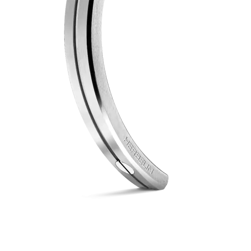 HERBELIN BRACELET JONC NEWPORT ACIER