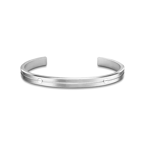 HERBELIN BRACELET JONC NEWPORT ACIER