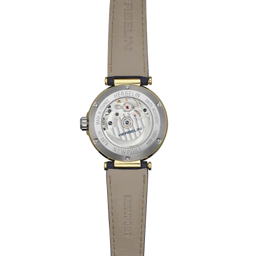 MONTRE HERBELIN NEWPORT AUTOMATIQUE LADY PHASES DE LUNE NACRE