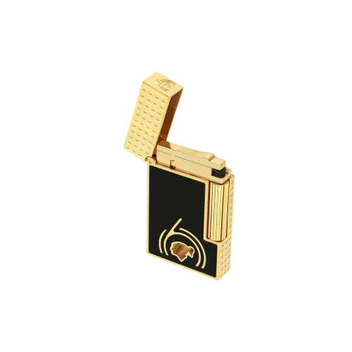 ST DUPONT LIGNE 2 DOUBLE BRIQUET LAQUÉ COHIBA 60 NOIR