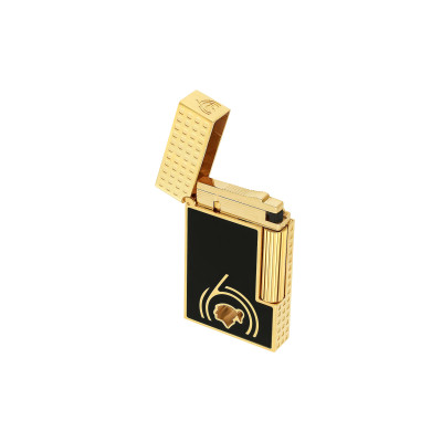 ST DUPONT LIGNE 2 DOUBLE BRIQUET LAQUÉ COHIBA 60 NOIR