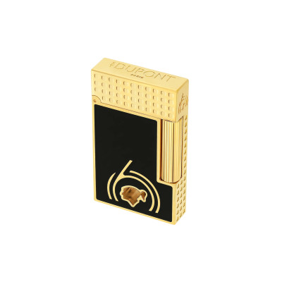ST DUPONT LIGNE 2 DOUBLE BRIQUET LAQUÉ COHIBA 60 NOIR