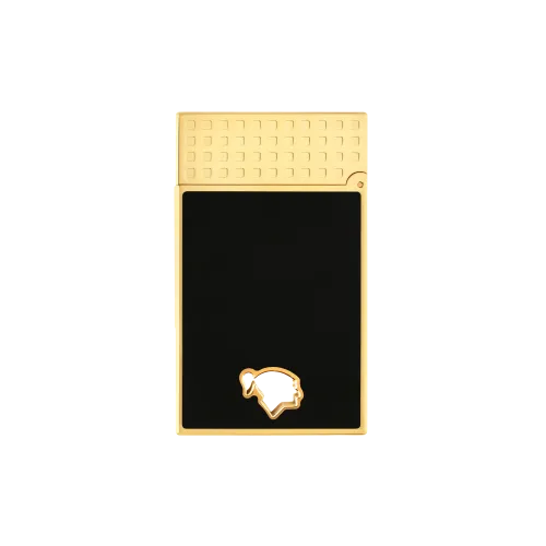 ST DUPONT LIGNE 2 DOUBLE BRIQUET LAQUÉ COHIBA 60 NOIR