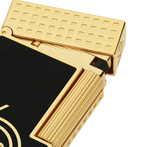 ST DUPONT LIGNE 2 DOUBLE BRIQUET LAQUÉ COHIBA 60 NOIR