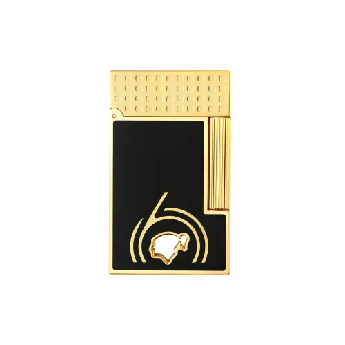 ST DUPONT LIGNE 2 DOUBLE BRIQUET LAQUÉ COHIBA 60 NOIR