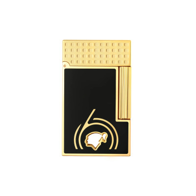 ST DUPONT LIGNE 2 DOUBLE BRIQUET LAQUÉ COHIBA 60 NOIR