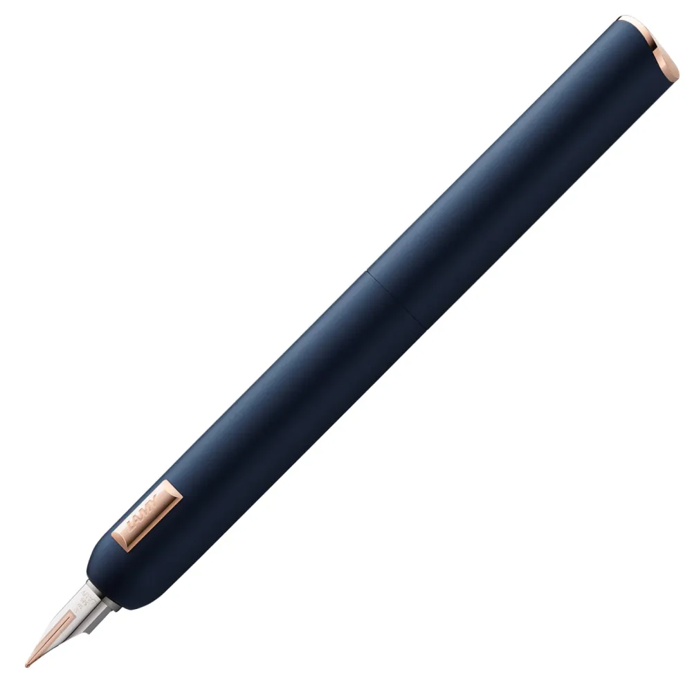 STYLO PLUME LAMY DIALOG CC BLEU NUIT PLUME OR