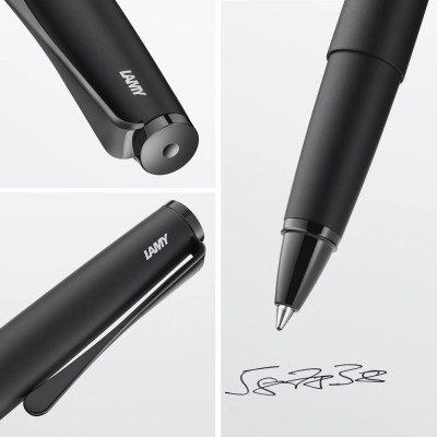 STYLO LAMY STUDIO ROLLERBALL PEN LX-ALL-BLACK