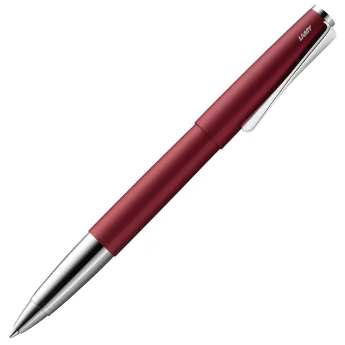 STYLO LAMY STUDIO ROLLERBALL PEN ROYAL RED