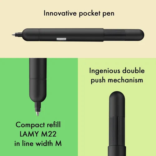 STYLO BILLE LAMY PICO NOIR MAT