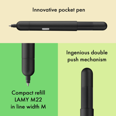 STYLO BILLE LAMY PICO NOIR MAT