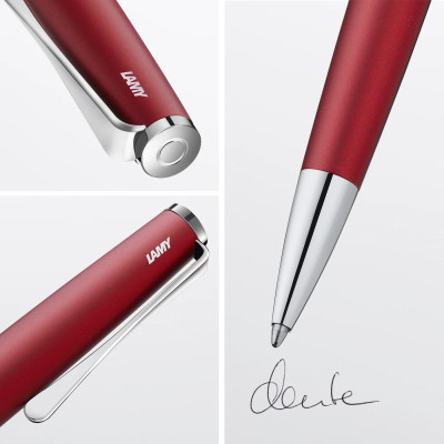 STYLO BILLE LAMY STUDIO ROUGE MAT