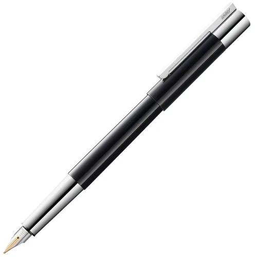 STYLO PLUME LAMY SCALA NOIR BRILLANT PLUME
