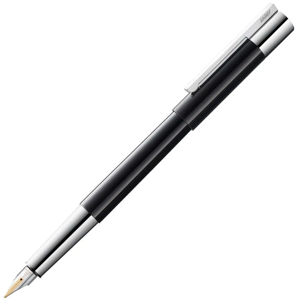 STYLO PLUME LAMY SCALA NOIR BRILLANT PLUME