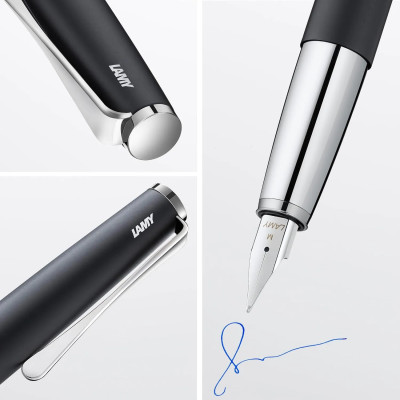 STYLO PLUME LAMY STUDIO NOIR MAT